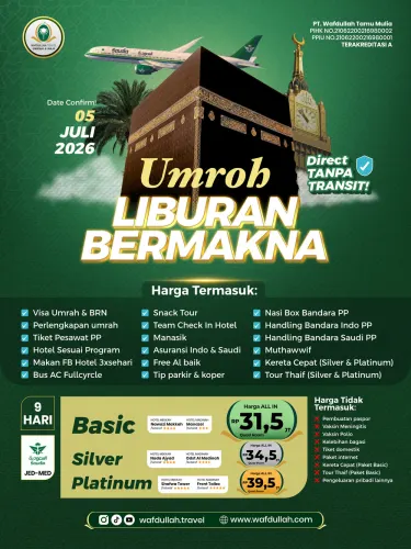 Umroh Liburan Bermakna PLATINUM
