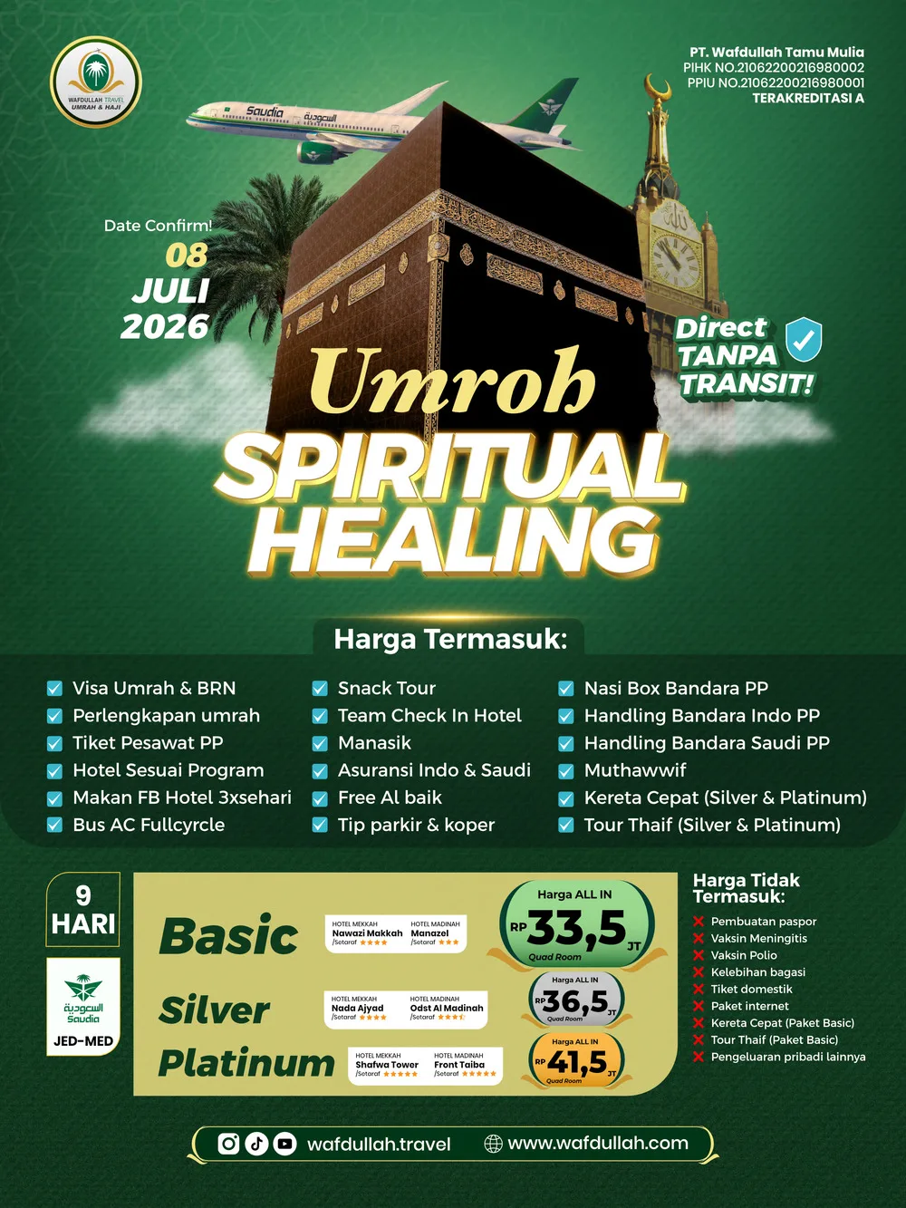 Umroh Spiritual Healing BASIC