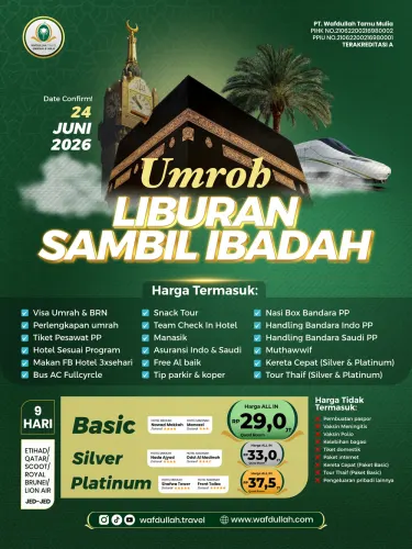 Umroh Liburan Sekolah PLATINUM