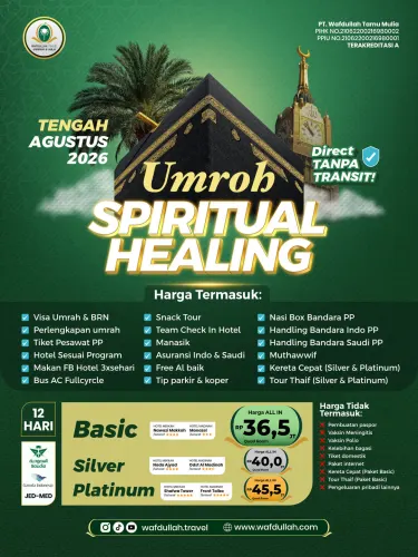 Umroh Spiritual Healing Silver