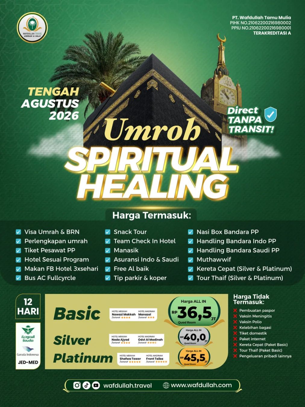 Umroh Spiritual Healing Silver