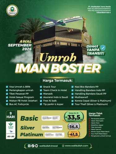 Umroh Iman Boster Platinum